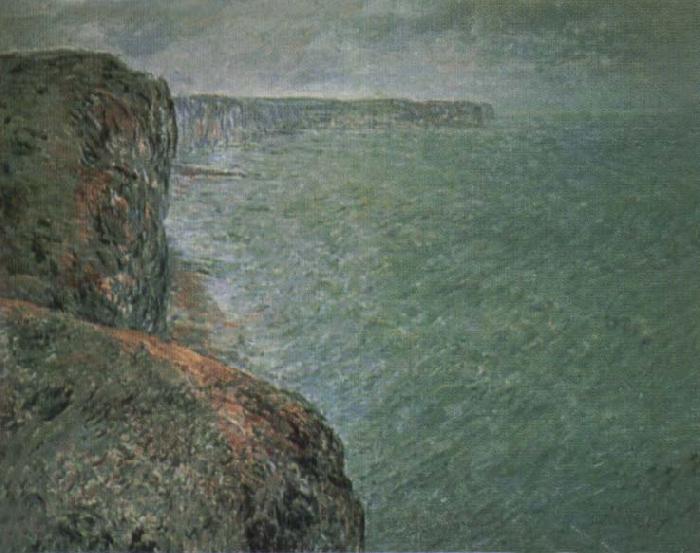 Claude Monet The Sea Seen from the Cliffs Norge oil painting art